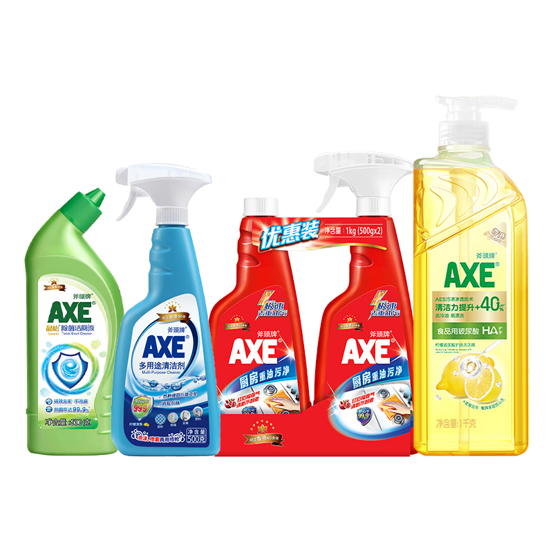 斧头牌家庭清洁组合3000g（单位：组）  